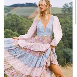 Spell Dolly Ra Ra Gown XS